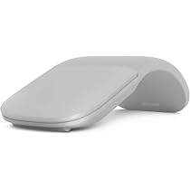 Microsoft Surface Arc Mouse | Platinum | Bluetooth Connectivity